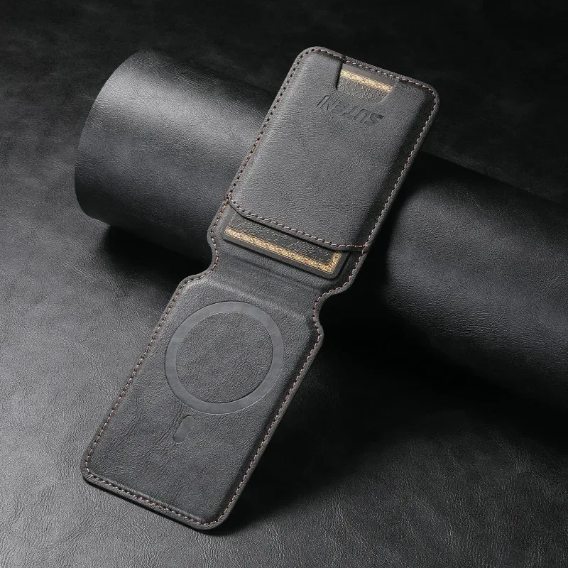 Index Card Holder - Alta qualidade negócios sle couro para