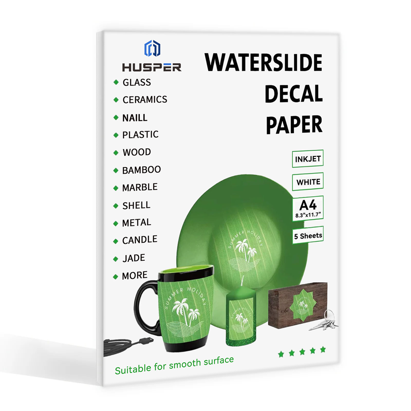 5 folhas tamanho a4 decalque d - Ink Blotter Paper avaliação e preço