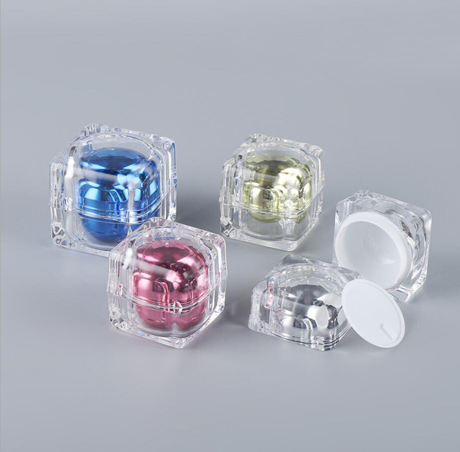 Pote de acrílico 30G rosa/dour - Gel Refill Pack avaliação e preço