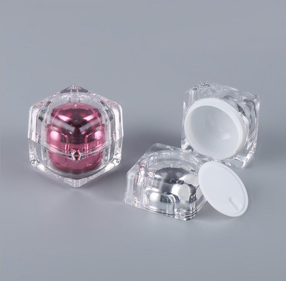 Pote de acrílico 30G rosa/dour - Gel Refill Pack avaliação e preço