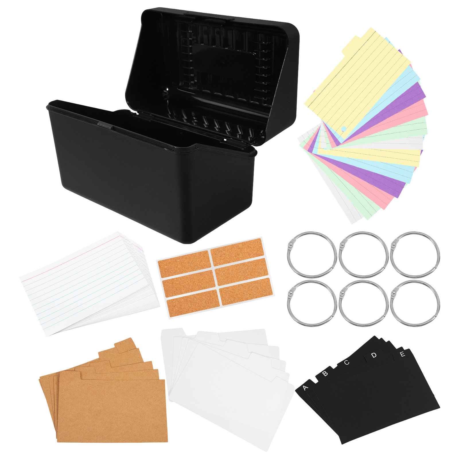 1 Conjunto de Organizador de C - Card Index Box avaliação e preço