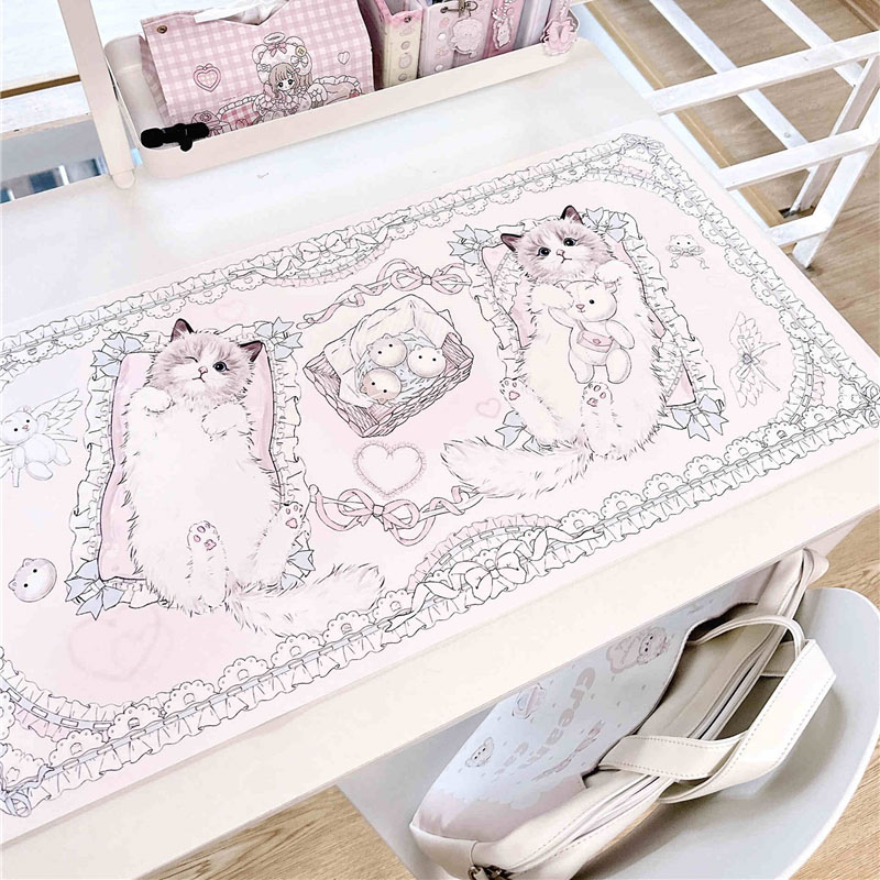 Tapete de mesa de couro ragdol - Leather Desk Pad avaliação e preço